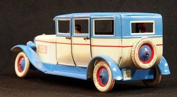 tin car old vintage vehicle