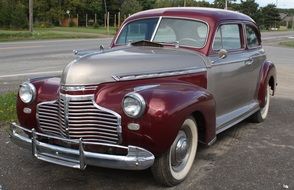 old car as a vehicle