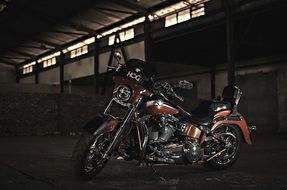 harley davidson motorbike, chopper