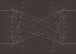 white lines on a black background