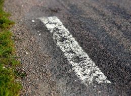 Picture of road marking