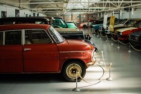 Cars in the garage