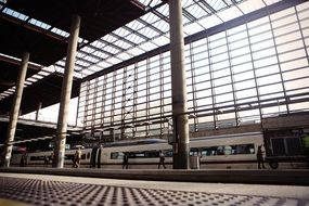 platform of train station