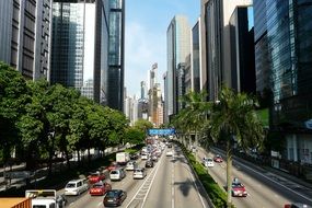 hongkong traffic, asia