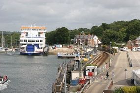 Ferry on North Sea