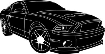 black car figure