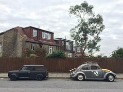 Retro vintage cars