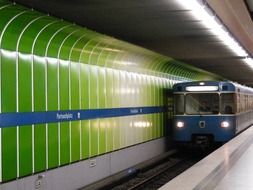 train in subway speed tube