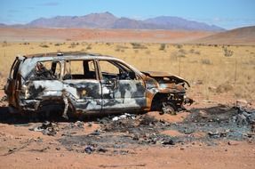 namibia africa desert auto