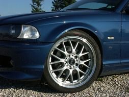 alloy wheels car coupe
