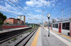 train station perspective