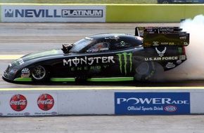 racing car on a competition