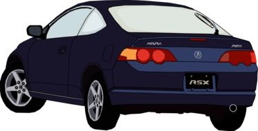 Ä°llustration of passenger car