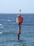 Harbour entrance in ocean