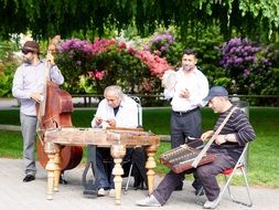 musician of male Quartet