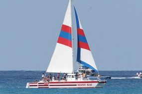 sail boat on ocean