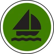 round sailing sign