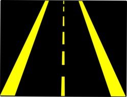 freeway highway drawing