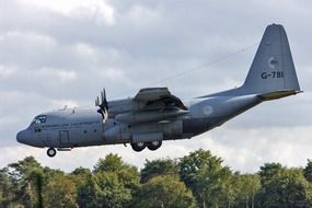 military transport aircraft