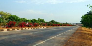 empty asian highway