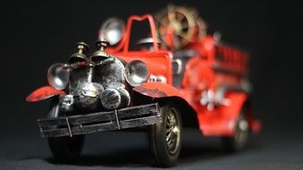 model of the fire truck