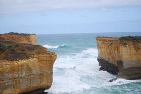 rocks in the great ocean road