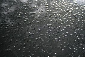 drops on the car