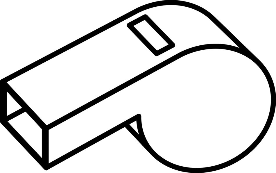 painted white whistle