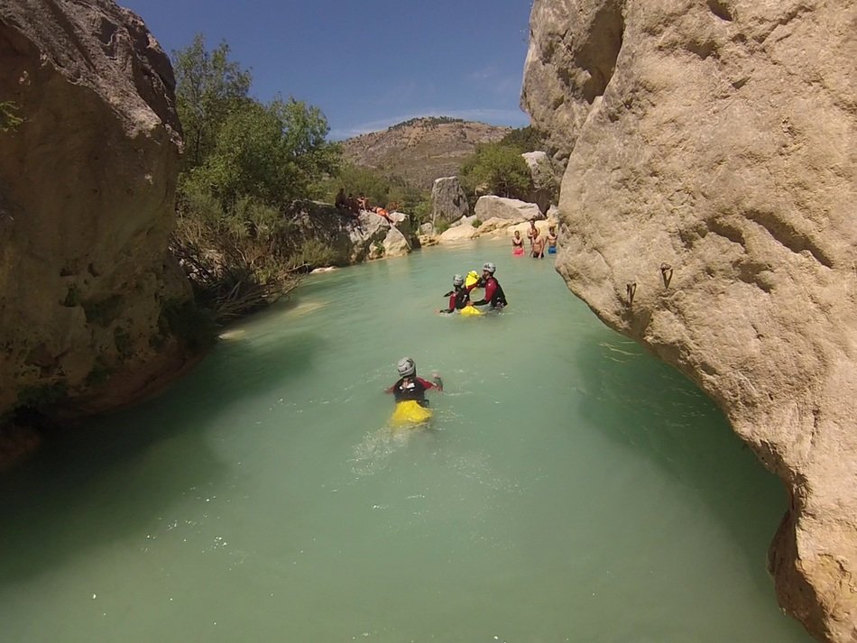 canyoning in cazorla