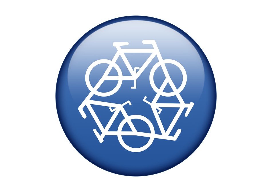sign with bicycles