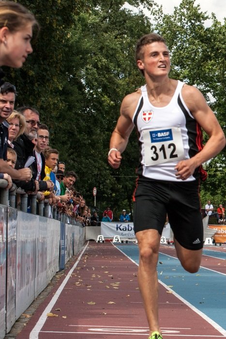 athlete on a treadmill