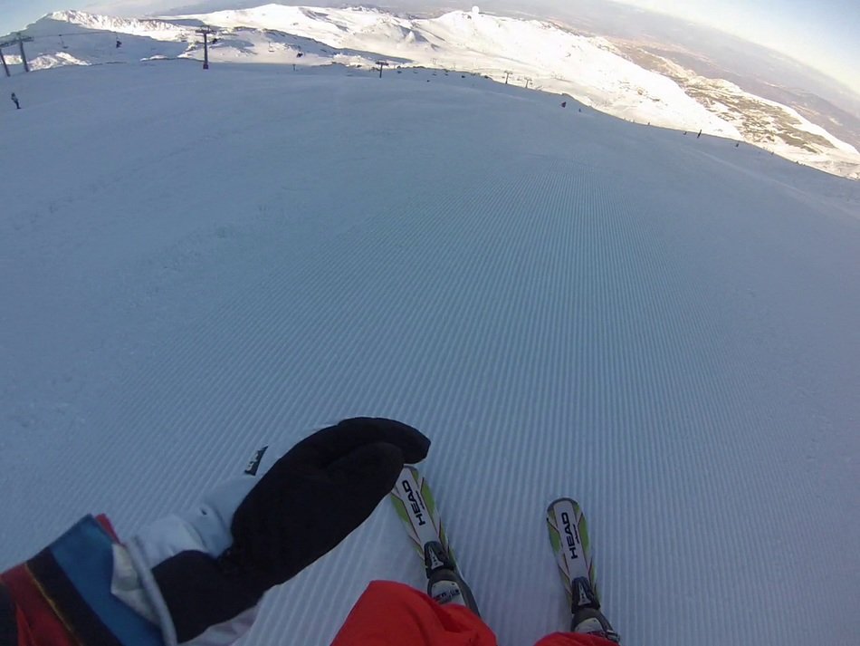 skiing in the sierra nevada