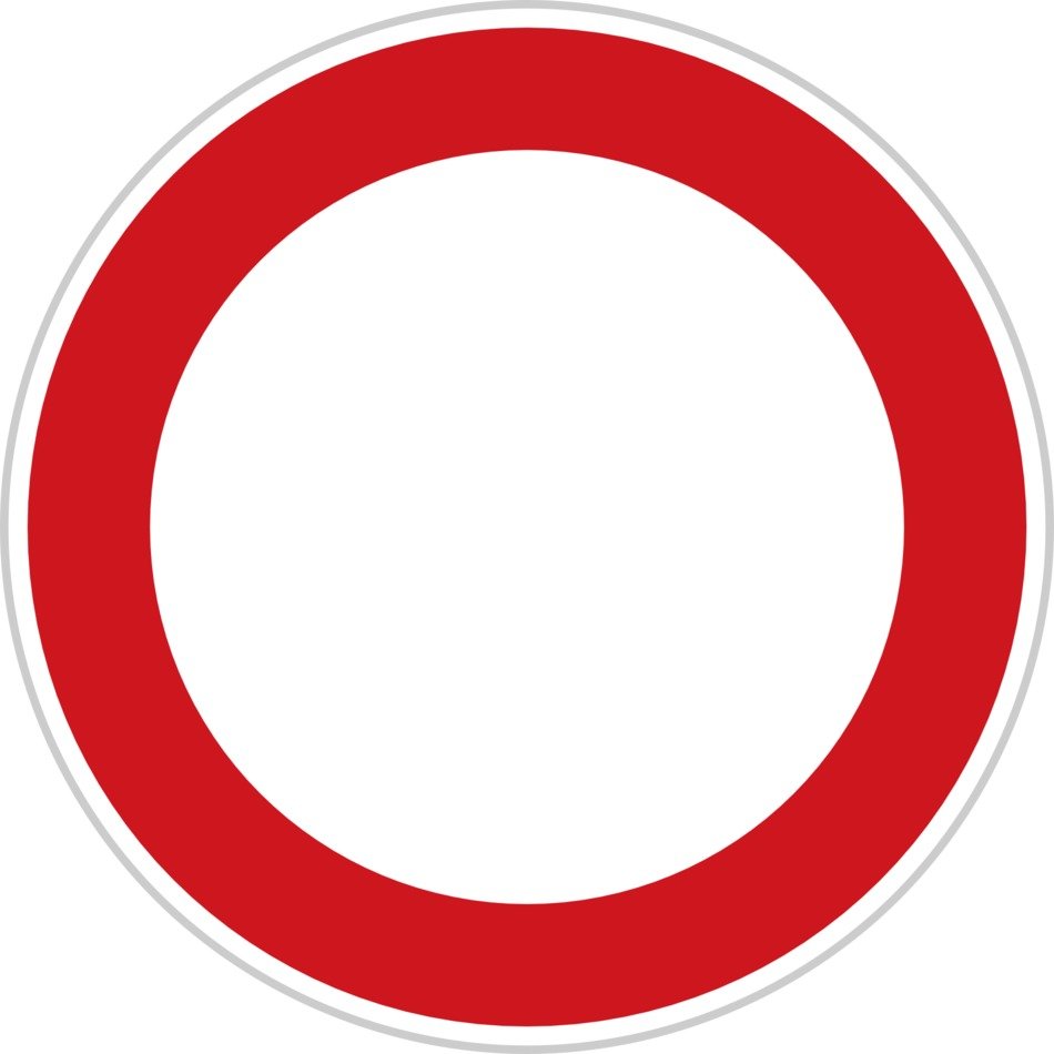 road warning sign drawing
