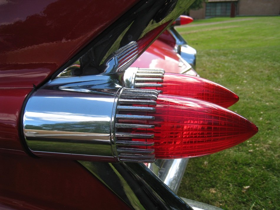rear lights on the car