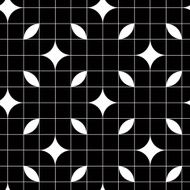 Geometric mosaic seamless pattern vector background N9
