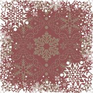 Christmas decoration frame N132