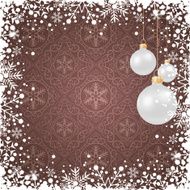 Christmas decoration frame N145
