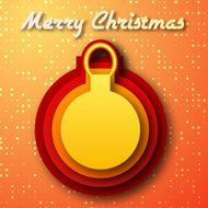 merry christmas and happy new year background cards concepts Vector
