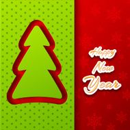 merry christmas and happy new year background cards concepts Vector N6