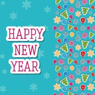merry christmas and happy new year background cards concepts N11