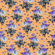 Seamless Floral Pattern N1609