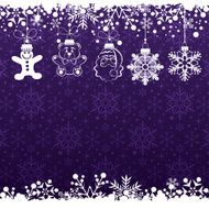 Christmas decoration frame N198