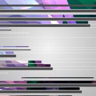 Abstract futuristic geometric shapes N21