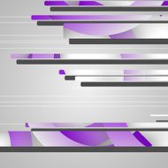 Abstract futuristic geometric shapes N24