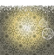 Christmas decoration frame N331