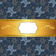 Christmas decoration frame N442
