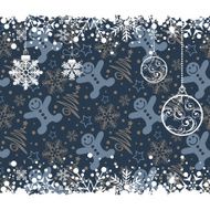 Christmas decoration frame N444