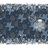 Christmas decoration frame N449