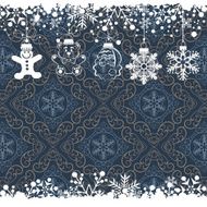 Christmas decoration frame N477