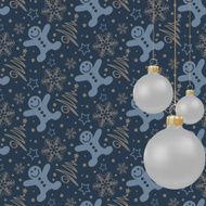 Christmas decoration frame N483